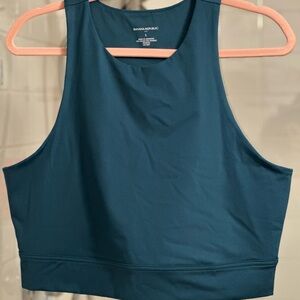 Women’s Banana Republic Sports Bra Longline (Blue/Green) New